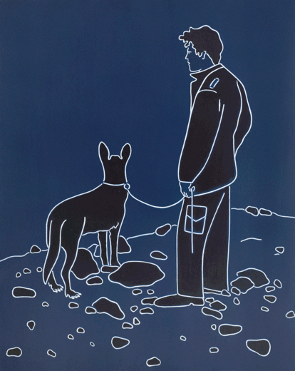 A Man with a Dog